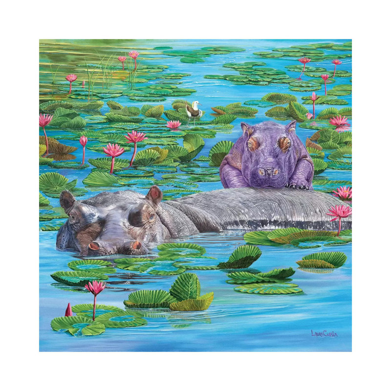 Lovely Lilly by Laura Curtin - Wrapped Canvas Gallery-Wrapped Canvas Giclée, 66.04 cm H x 66.04 cm W x 1.91 cm D