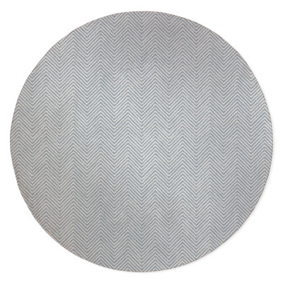 Chevron Groove Non-Slip Outdoor Rug
