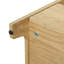 Meuble pour chat moderne 2 en 1, bac à litière et table d'appoint avec rangement pour petits et moyens chats-924324956
