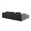 Modern L-Shape Corner Sofa  Made of Cord with Soft Seat-70307521-70307526