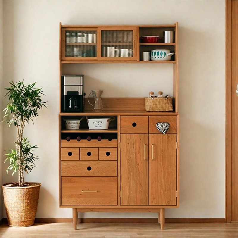 Modern Simple Multi-Functional Large Capacity Pantry Cabinet