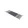 Azizi Striped Hand Woven Cotton Black Rug
