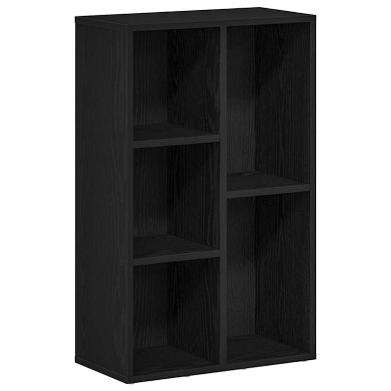 Haydon 203.2cm H x 127cm W Bookcase, Black Oak