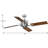 Bedwin 56'' Ceiling Fan-981292872