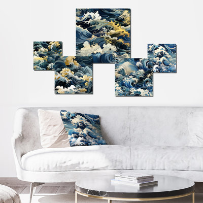 Rainbolt - Abstract Wall Art Set Of 5