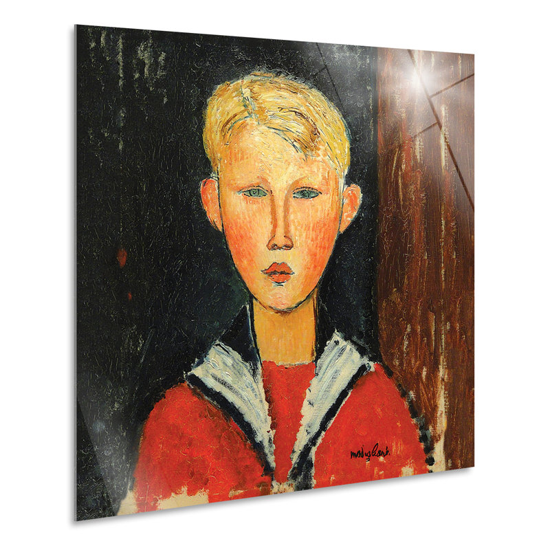 Amedeo Modigliani - No Frame Painting, 70cm H x 70cm W, Plastic/Acrylic