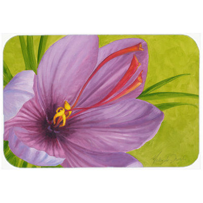 Caroline's Treasures Floral Glass Cutting Board
