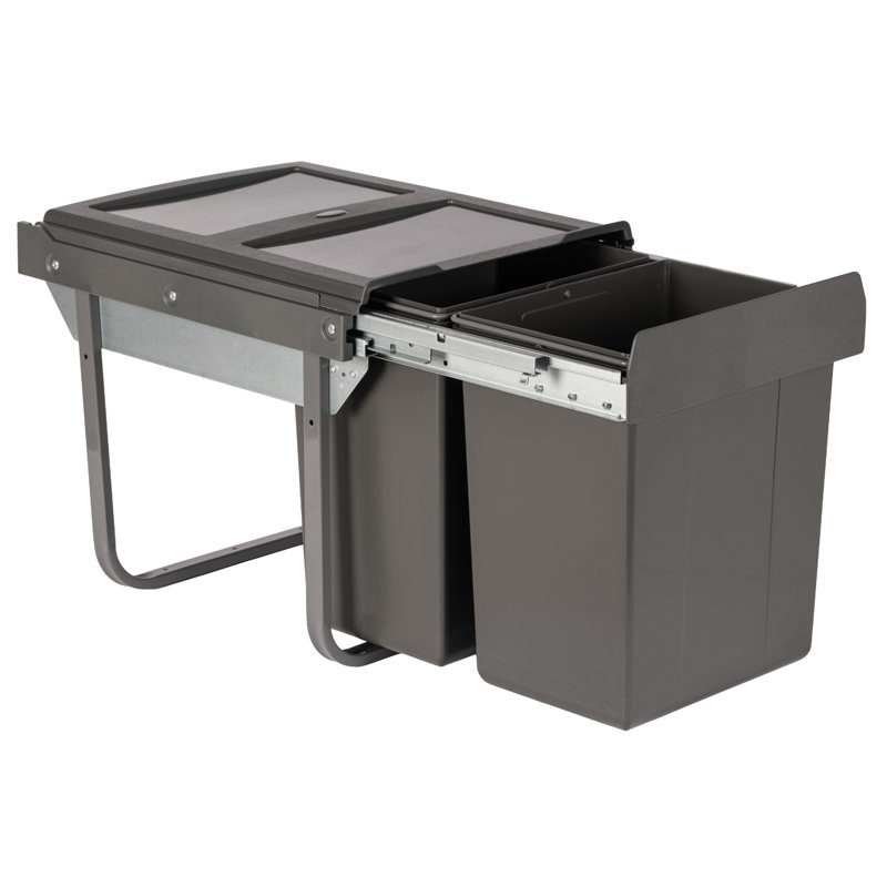 Plastic Pull Out Rubbish Bin