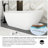 67" White Acrylic Freestanding Bathtub