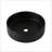 Ceramic Circular Vessel Bathroom Sink with Durable and Stain-Resistant Finish, Easy to Clean and Install