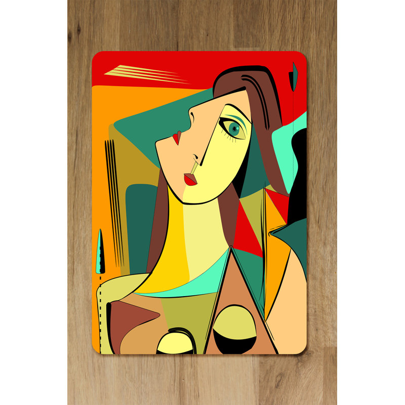Dougal Wood No Pattern Rectangle Placemat