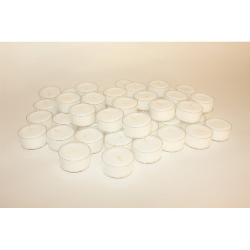 Ensemble de bougies chauffe-plat 50 pièces Tealights