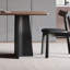 Table et chaise en bois de frêne massif.-103411795