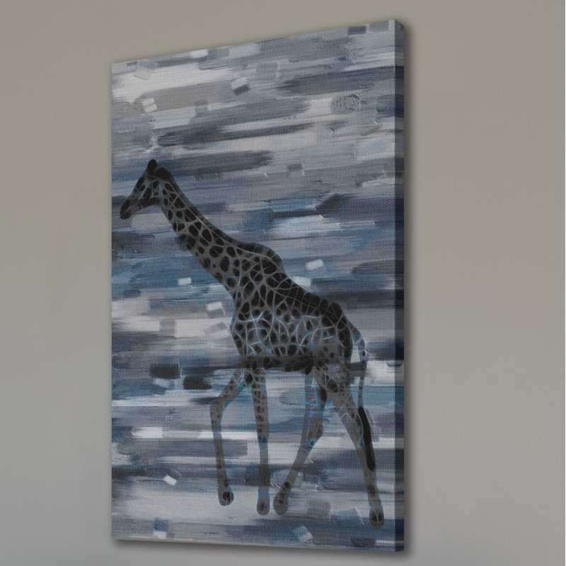 « tall walker » par parvez taj,, reproduction d’art sur toile tendue, H 36 po x l 24 po x P 1,5 po