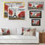 «Paris Eiffel Tower In Beau Fitul Summer V», reproduction sur toile flottante-1405646949-1405646948