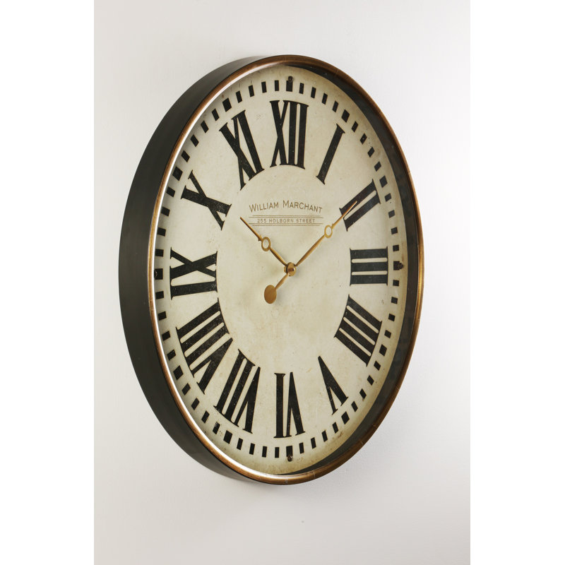 Horloge murale Malyke, Crème