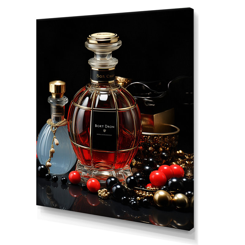 Sheppey Fashion Perfume Fusion - Imprimé, H 32 po x l 16 po x P 1 po, Toile tendue