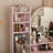 5-Drawer Vanity Set with Standing Mirror and Stool-862738302
