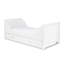 Snowdon Classic Cot Bed and Fibre Mattress  - White