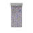 Bleu-mauve pâle / motif floral lilas est en rupture de stock