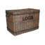 Jacqueline Wicker Jumbo Lined Log Basket