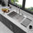 Drop In Kitchen Sink Single Bowl Topmount Kitchen Sink Basin