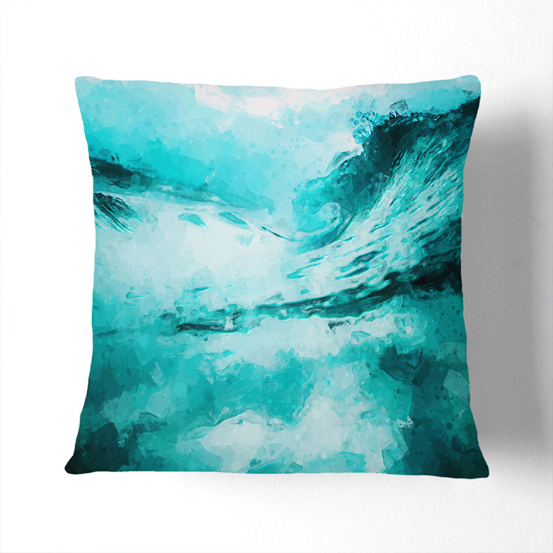 Square Cushion, Black, 40cm H x 40cm W x 15cm D