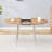 Round Dining Table (Silver,Wood)