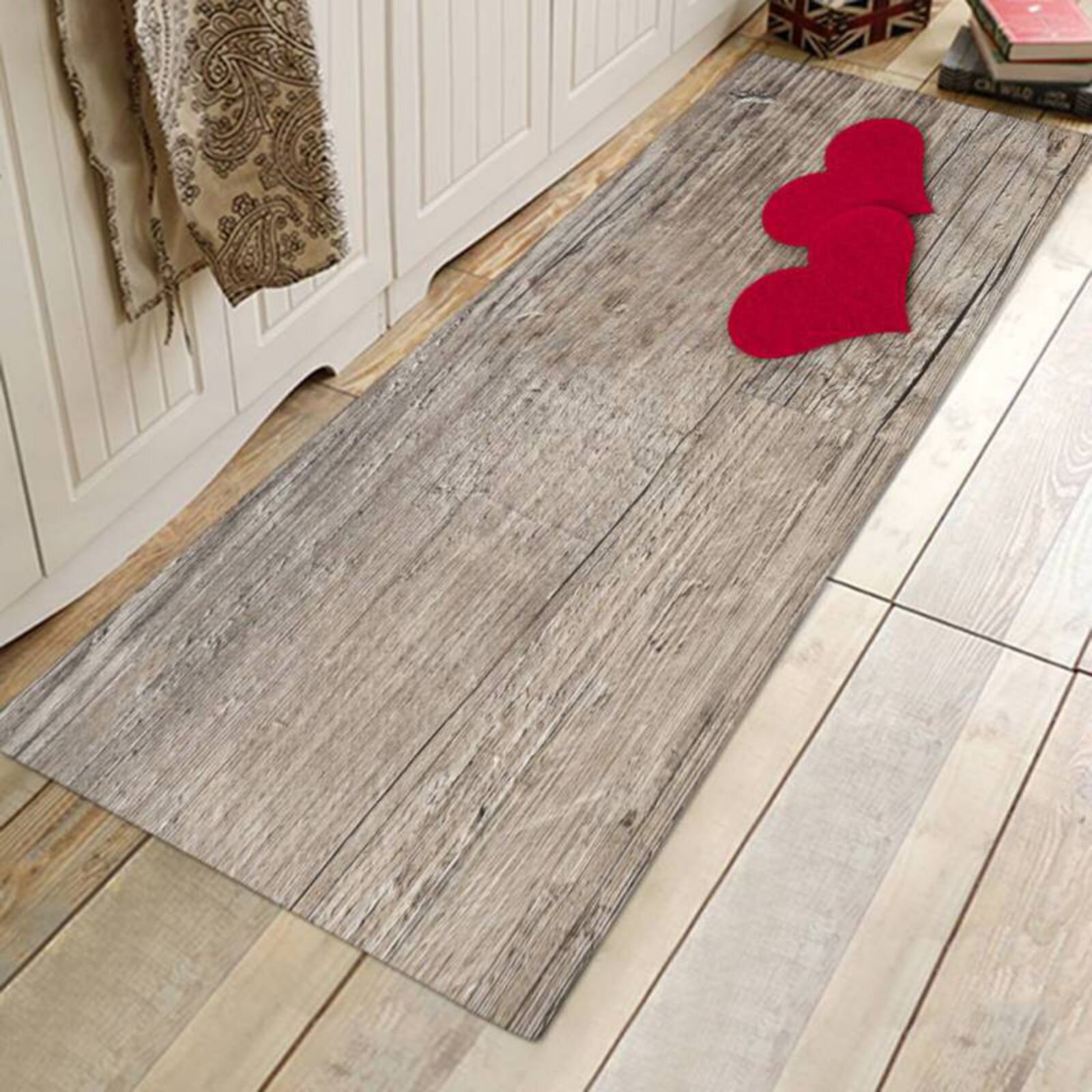 Trinx Marcourt 100% Cotton Bath Rug with Non-Slip Backing