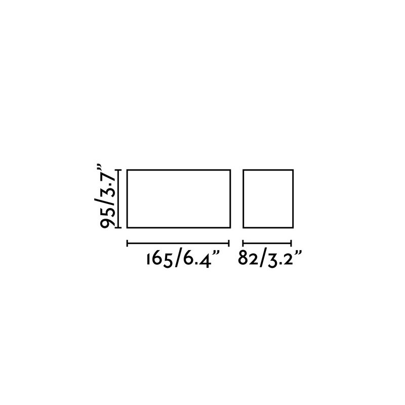 Flush Mount, Black