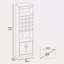 Armoire de bar 16 tablettes à 1 tablette-716548917