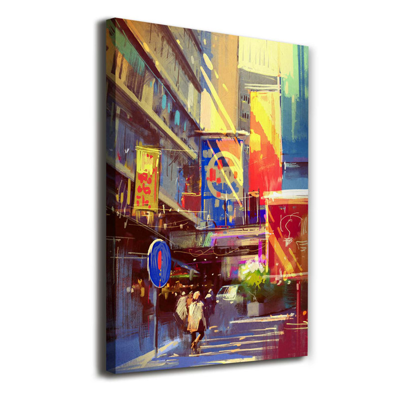 Tropical Beach - Wrapped Canvas Print