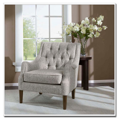 Fauteuil d'appoint capitonné