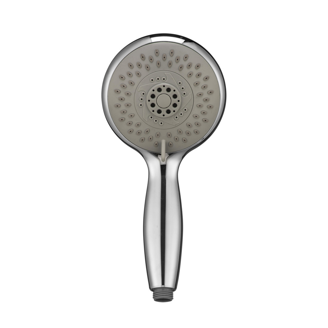 Croydex Contour Large Shower Head with 4 Spray Patterns | 125mm Shower Handset Face | Saturating, Massage, Bubbling Sprays | Rub Clean Nozzles | Optional Water Saving Feature - Image 5