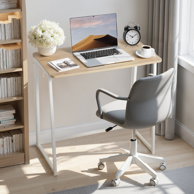 Metal Base Computer Desk