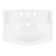 24" Cierra 31" Tall Porcelain Rectangular Console Bathroom Sink with Overflow