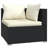Polyethylene (PE) Wicker 9 - Person Seating Group with Cushions_10-176870122-176870101