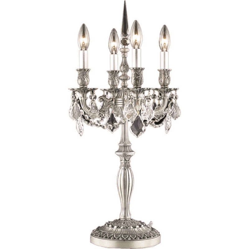 Pomilla Metal Novelty Lamp, Pewter