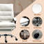 Fauteuil de bureau confortable confortable avec fauteuil inclinable chauffant et repose-pieds