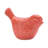 Ceramic Floral Bird Figurine