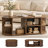 Extendable Oval Coffee Table