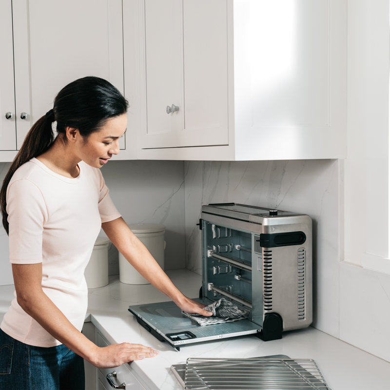 Stainless Steel Digital Air Fryer Oven with Keep Warm Function