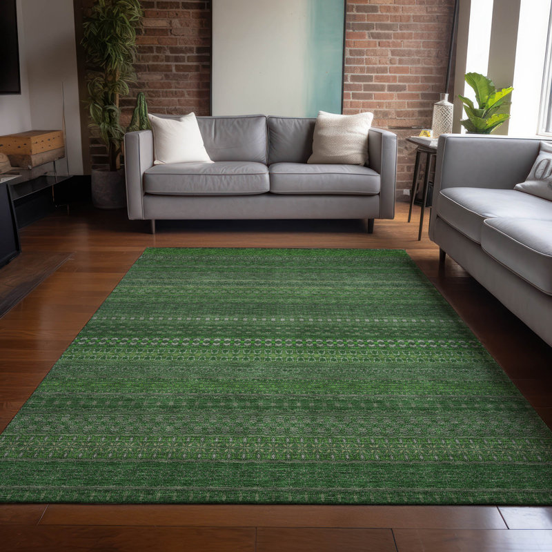 Tapis intérieur / extérieur Kinslee, Rectangle 5 pi x 7 pi 6 po