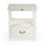 Mabel Marble 1 drawer Nightstand-340726232
