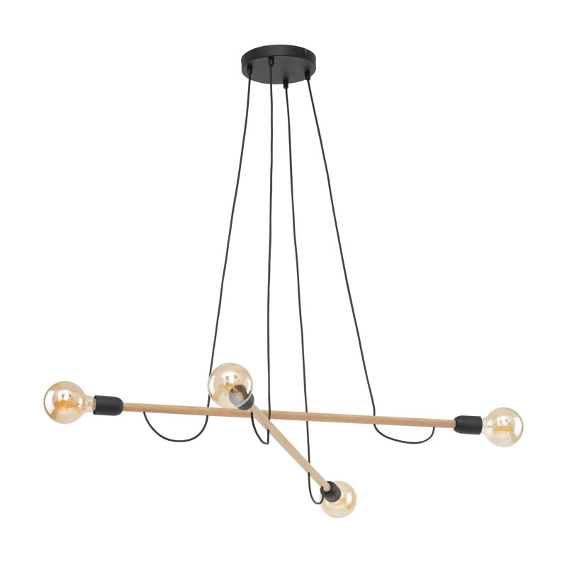 Helix 4 - Light Cluster Pendant, Light brown