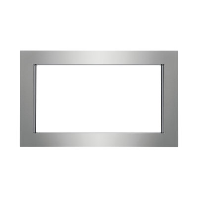 Stainless-steel Gallery Microwave Trim Kit