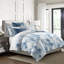 Ensemble de housse de couette en coton Palmora Denim 8 pièces-102156484
