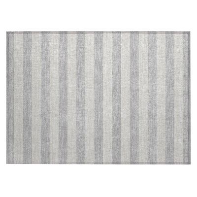 Hasad Washable Striped Indoor / Outdoor Rug