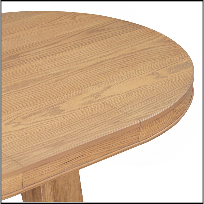 Table de salle à manger ronde pour 4 avec chaises, ensemble de table de salle à manger extensible avec rallonge centrale amovible de 16 po, ensemble de table de salle à manger rétro 5 pièces à motif géométrique unique pour la cuisine et la salle à manger