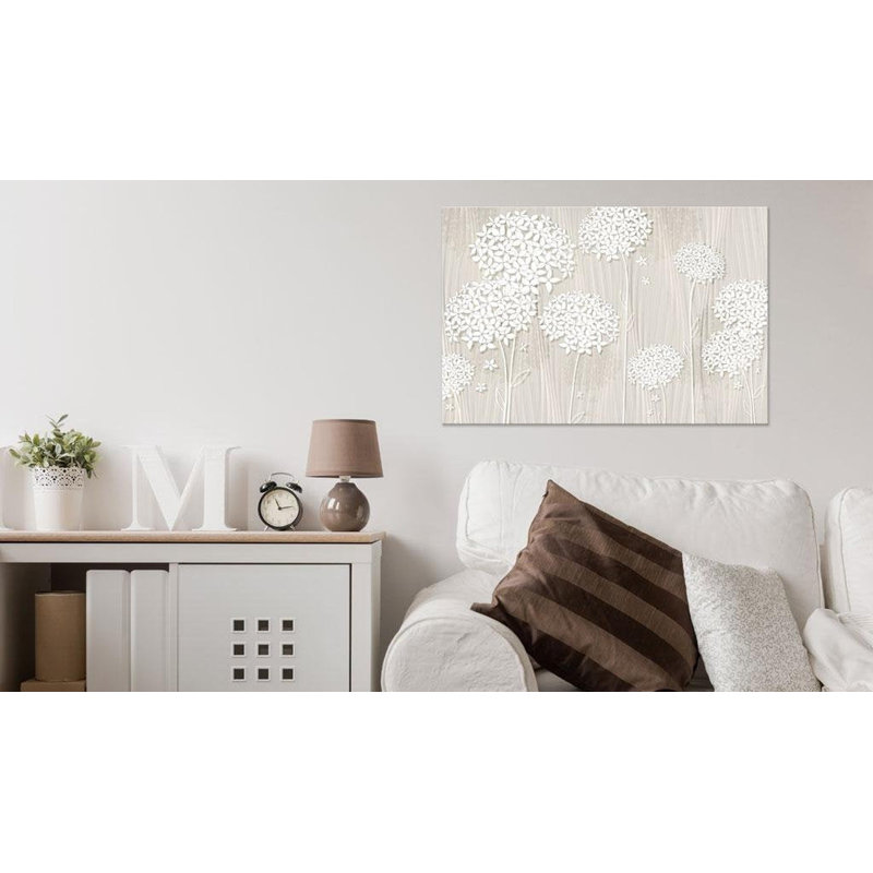 Floral Botanical - reproduction sur toile tendue, H 16 po x l 24 po x P 0,7 po